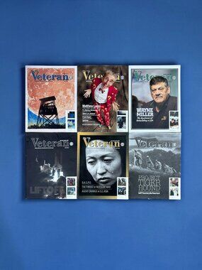 (Lot of 6) The VVA Veteran - Vietnam Vietnam of America 2018 - 2019